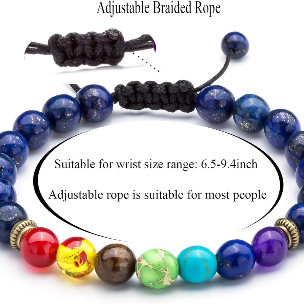 Chakra Bracelet, Reiki Infused, Energy Bracelet, Gemstone & Crystal Healing Jewelry, Perfect Reiki Gift