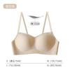 A Antibacterial Modal underwear women's small breasts gather smooth, breathable and seamless invisible foundation, and close the sub-breast bra.
