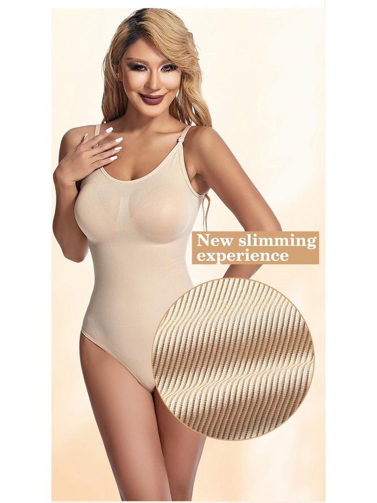 Damen Bodyformer nach der Geburt Taillenformer Tanga mit Spaghettiträgern