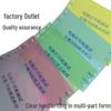 1000 Pages 190-2345 Dot Matrix Three-Part Color Continuous Receipt Paper with Two-thirds/One-third Split