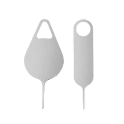 10 szt. Uniwersalny klucz do wyjmowania tacki na karty SIM, otwieracz do igieł ze stali nierdzewnej, wysuwacz do telefonów komórkowych, smartfonów