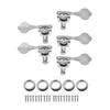 2L3R3L2R3L3R1L4R4L1R Open Gear Bass 5-String Tuners Tuning Pegs Keys Machine Heads For Bass Guitar Chrome Gold Black