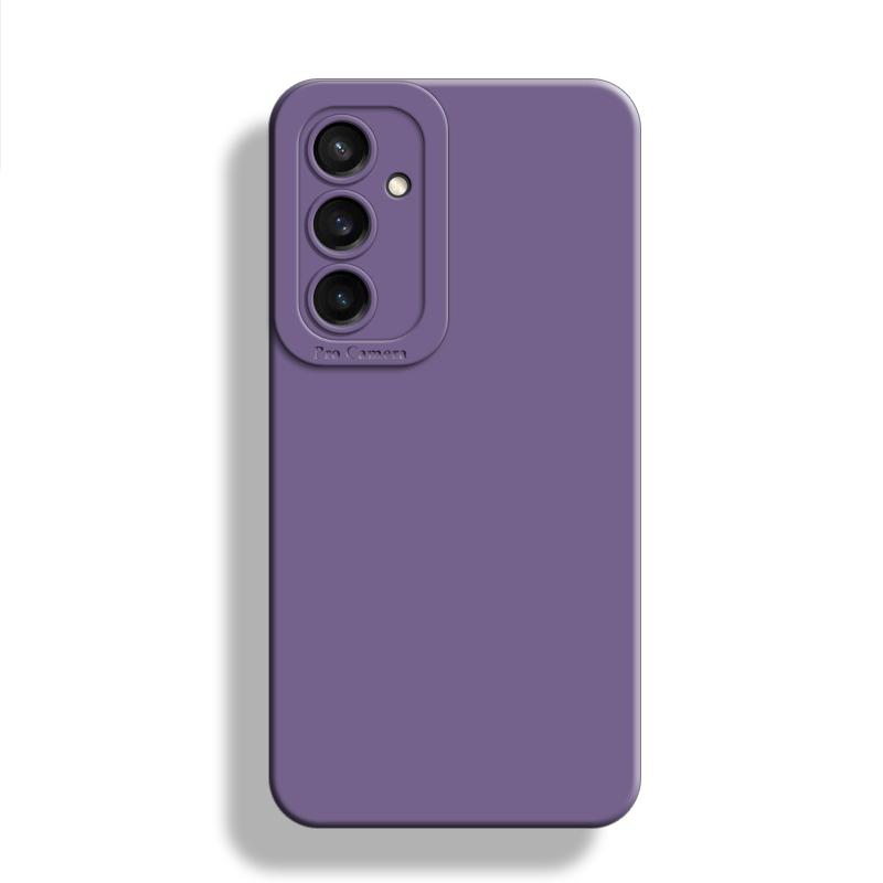 

For Samsung Galaxy A15 Case For Samsung Galaxy A15 Cover Full Camera Lens Protection New Liquid Silicone Shockproof Bumper For A15 фиолетовый