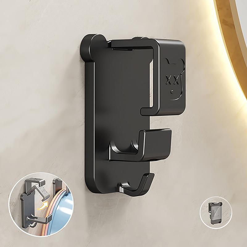 

Non Perforated Washbasin Hook Foldable Storage Rack Kitchen Adhesive Hook Bathroom Storage Rack Bathtub Hook