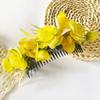 Sweet Thailand Flower Hairpin Bohemian Thai Hair Accessories Barrettes Flower Hair Comb  Headwear