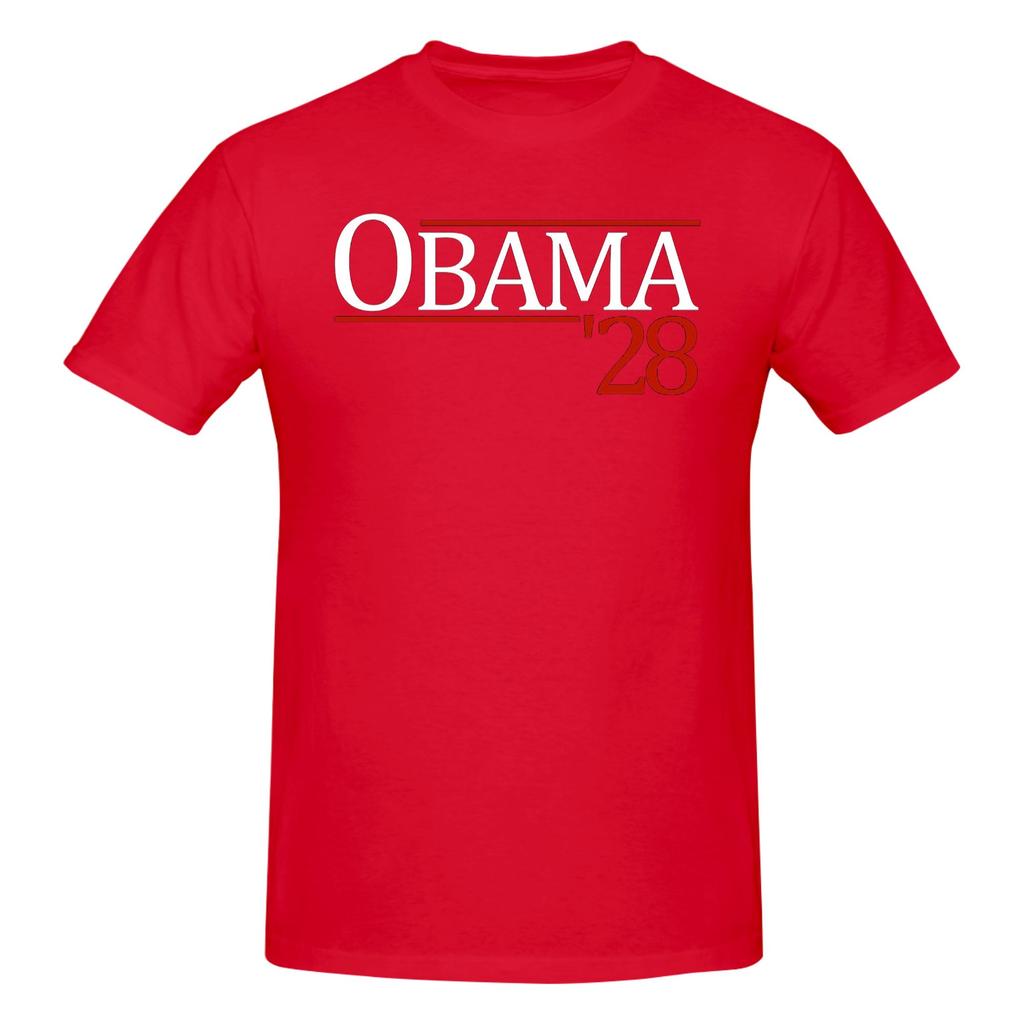 Obama 28 100 Cotone Maglietta Unisex T-shirt Unisex Girocollo Manica Corta S6xl