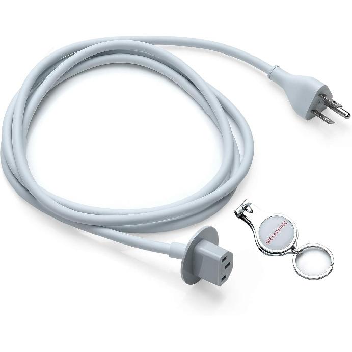 WESAPPINC Replacement US Plug Extension Cable A1418 A1419 for Apple iMac Intel 21.5  27  923-0285 622-0390 Power Cord Supply 2012 Late-2019