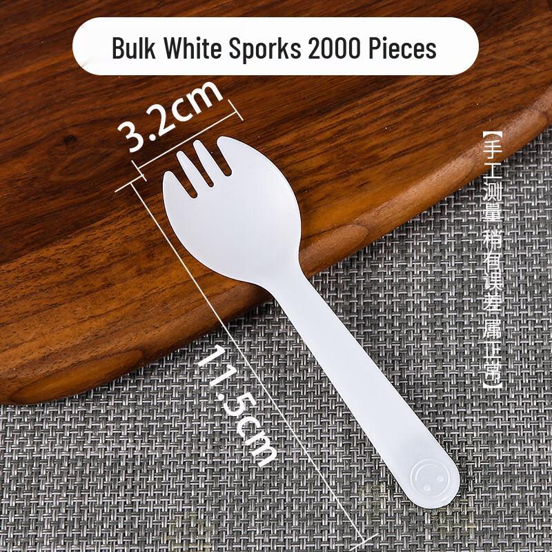 Disposable Plastic Cake & Fruit Forks