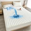 2025 Waterproof Thicken Mattress Cover Quilted Latex Mat Bed Covers Pad Skin-Friendly Fitted Sheet Protector Bedspread
