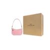 Coach Swinger 20 Zipper Closure Pebble Leather Shoulder Bag Women Shoulder Bag Pink C2643-B4S9M