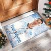 Cristiano Ronaldo Printed Crystal Velvet Rug Non‑Slip Crystal Velvet Carpet For Sofa Bedroom Indoor Home Decoration