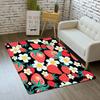 Strawberry Series Carpet for Living Room Decoration Home Sofa Coffee Table Area Rugs Non Slip Bedroom Hallway Floor Mat Washable