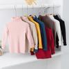 Unisex Kids High Neck Fleece Lined Long Sleeve Pullover Knit Sweater