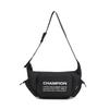 New Champion Fabric Shoulder Bag Regular Unisex Champion White/Pumice Gray/Black U5BACPU34