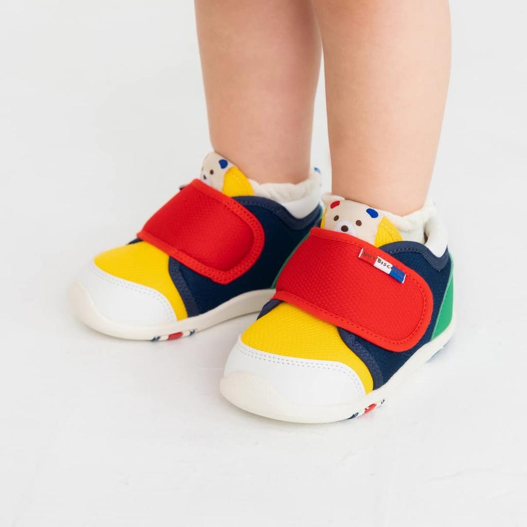 MIKIHOUSE HOT BISCUITS Second Baby Boys and Shoes, Girls, Kids' Clothing, Multicolor, 14.5cm, 70-9321-493