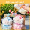 Jinnew Whimsical Sheep Plush Keychain Adorable Plush Doll Ideal Gift For Children