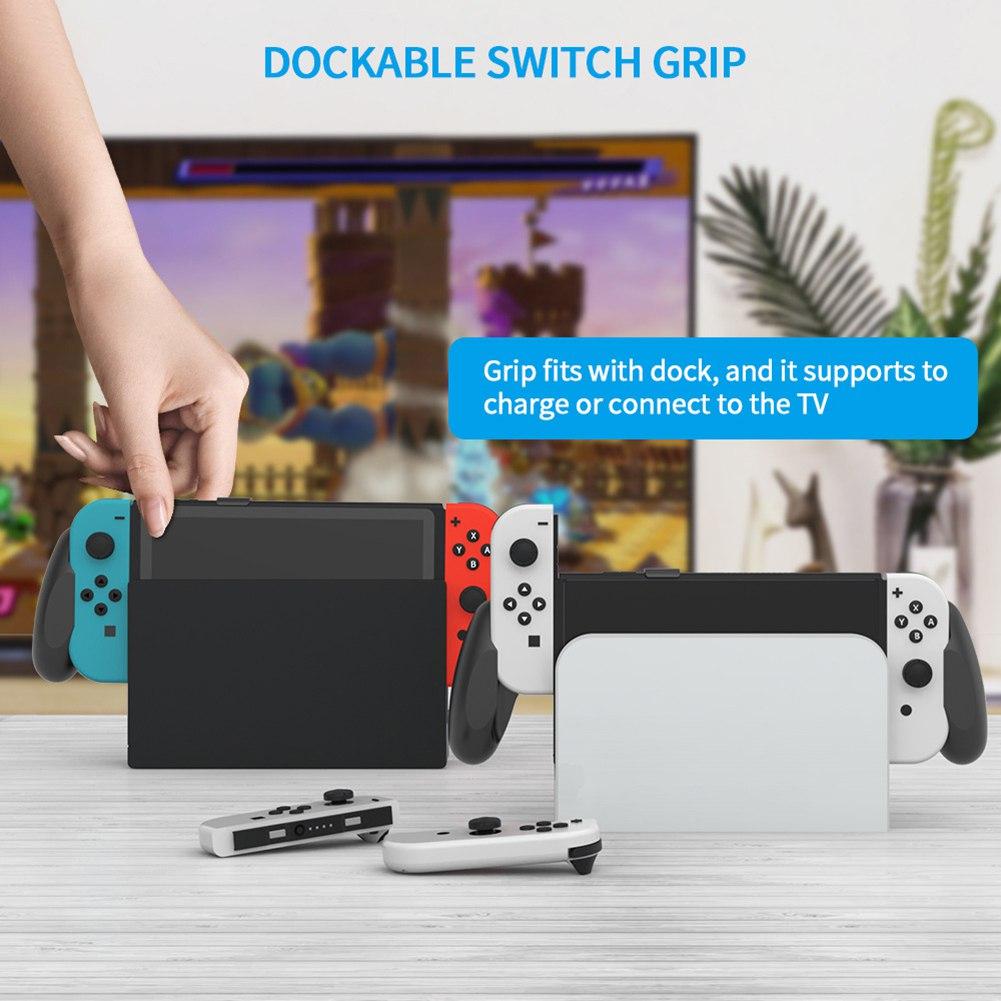 Hand Grip For Switch OLED Host Gamepad Back Grip Controller Non Slip Protective Shell For Nintendo Switch OLED Game Accessories