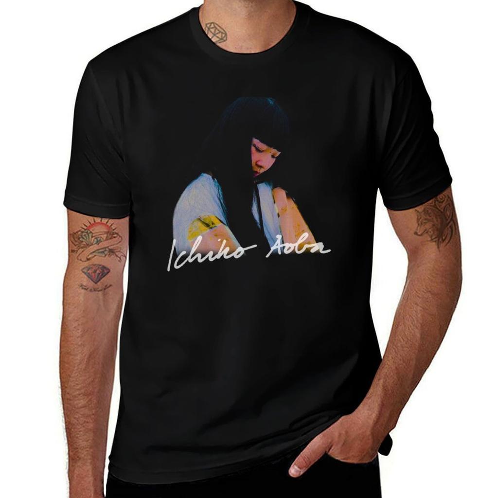Ichiko Aoba Tshirt Casual Trendy Streetwear Tee Shirt