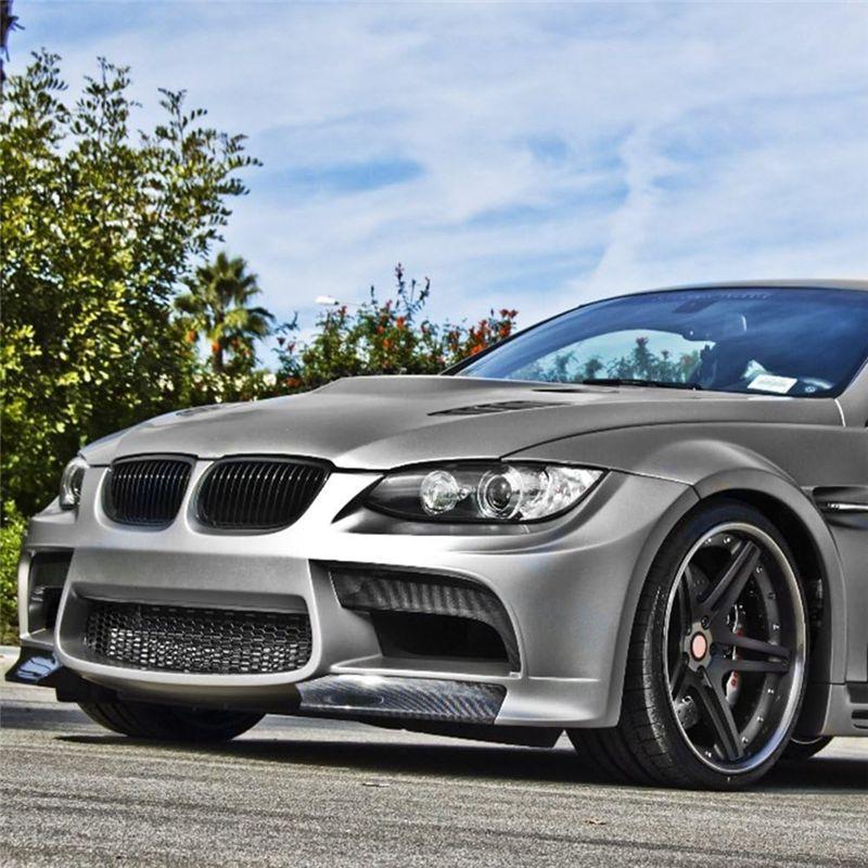 Front Kidney Grille Replacement For BMW 3 Series E46 320I 325I 325Xi 4Door 2002-2005 Carbon Fiber 51137030545 51137030546