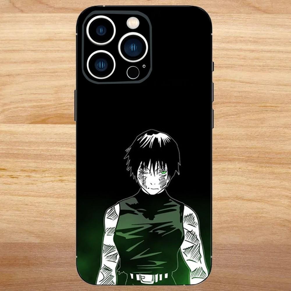 Maki Zenin Jujutsu Kaisen Handyhülle Für iPhone 16,15,14,13,12,11,Mini,Pro,SE,MAX Weiß Matt Stoßfestes Cover