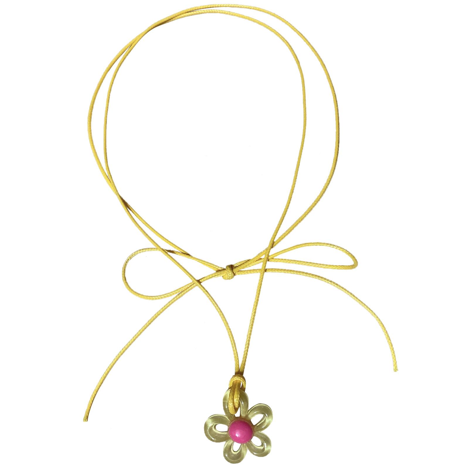 

Colorful Flower Choker Necklace Elegant Hollow Floral Collar Necklace Party Dress up Jewelry Sweet Clavicle Chain Women світло-жовтого кольору