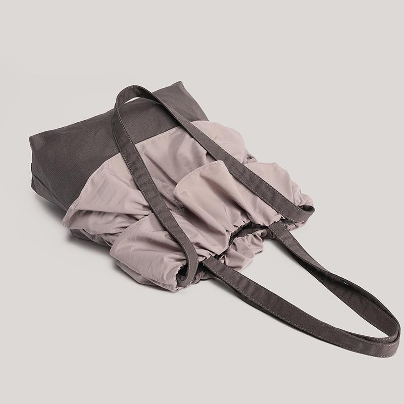 Single-shoulder Crossbody Bag Ruffled Flower Bud Bag Cute Style Large-capacity Bag