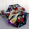 Superhero and Dynamic Pose Automatic Opening and Closing, 8 Rib Structure Portable Umbrella, Suitable for Men and Women In All Seasons  Perf