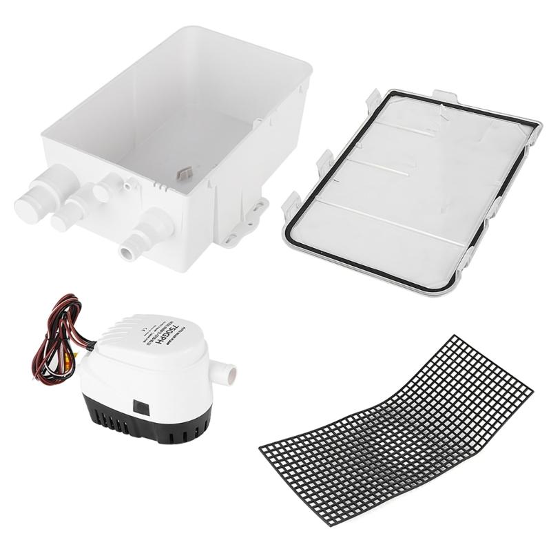 

Efficient Current 750GPH Immersible Shower Pump Integrated Check Mechanism for Portable Boat Bathroom Water Transfer