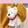 Cartoon Fox Schnauzer Golden Retriever Plush Backpack For Childrens Birthday Gift And Storage