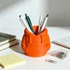 Hoodie-shaped Pen Holder 3D Sweatshirt Large Capacity Pen Organizer Fun Desktop Stationery Storage for Office Study Supplies
