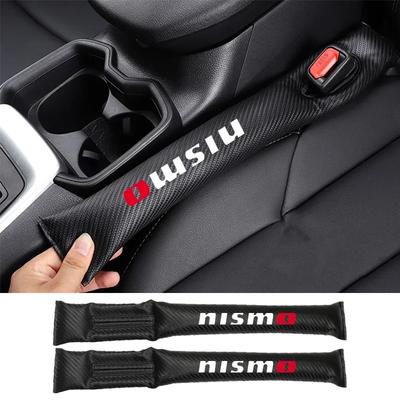 1/2 Stück Auto-Sitzspalt-Füller Weiche Auto-Styling-Polsterung Leder-Auslaufschutz Für Nissan Nismo Tiida Teana GTR Juke Note Versa Almera
