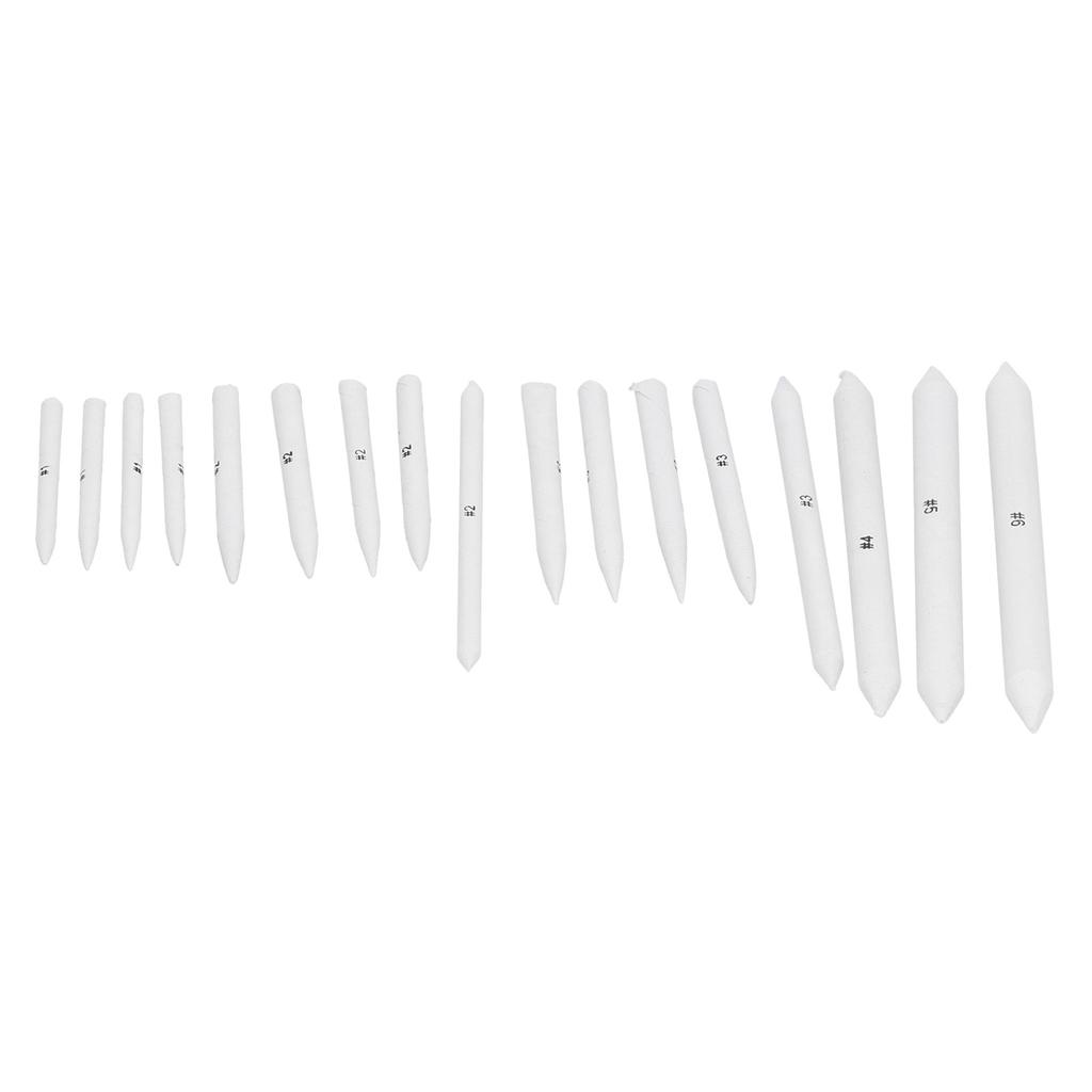 28pcs Blending Stumps Set Sandpaper Pencil Sharpener Student Sketch Drawing Tool