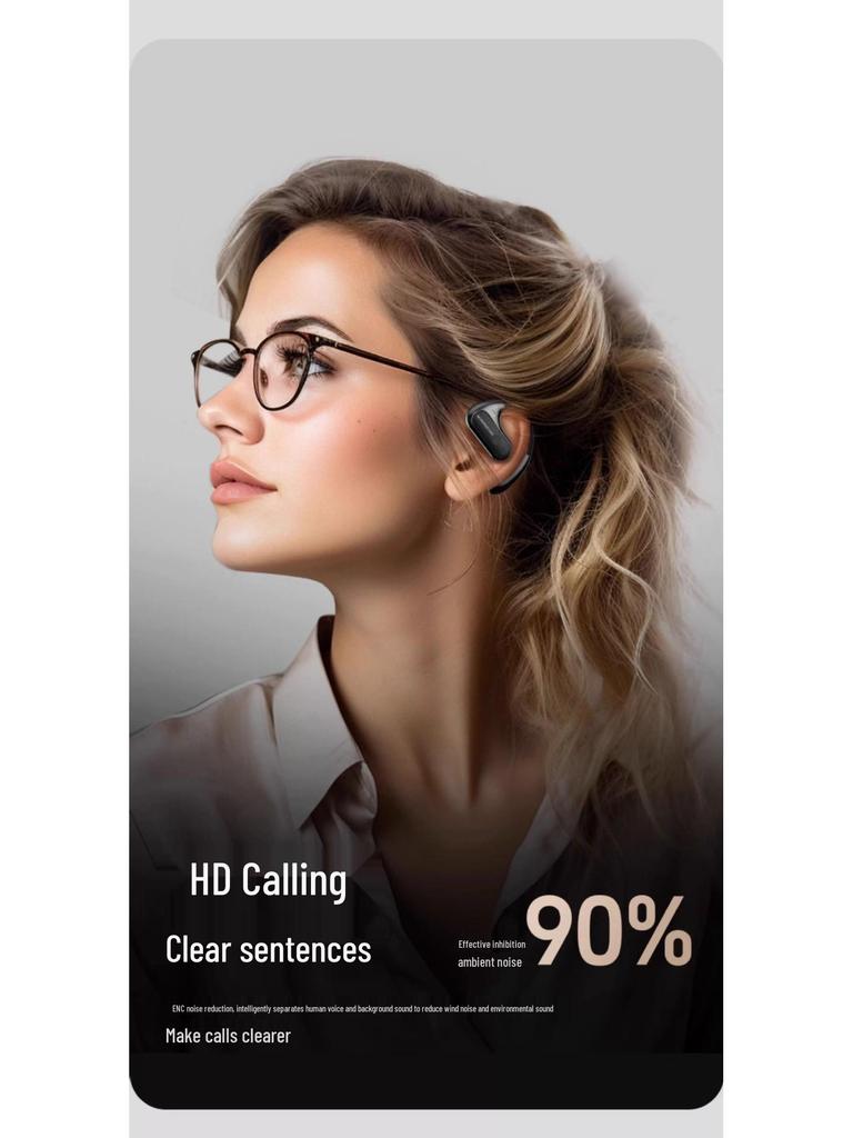 Monster AC320 Wireless Air Conduction Bluetooth Headphones