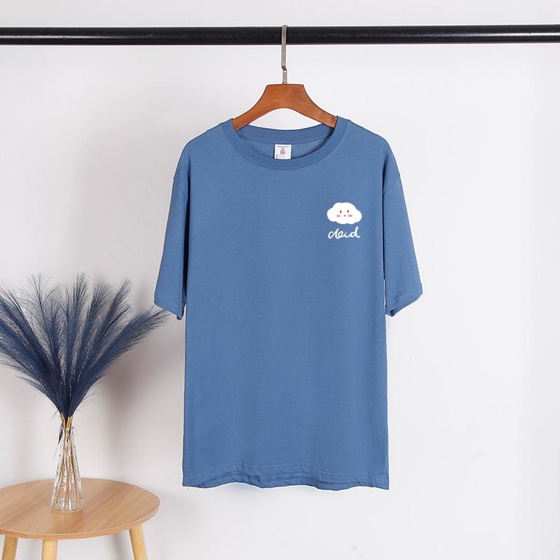 

TWINFLAMES 2023, женская летняя футболка с коротким рукавом, хлопковая повседневная женская одежда, весенне-осенние женские футболки с круглым вырезом 4XL синий