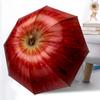 1 PC Automatic Folding Umbrella -fruitPattern,Portable & Foldable Design with 8 Ribs,Christmas Birthday Gifts