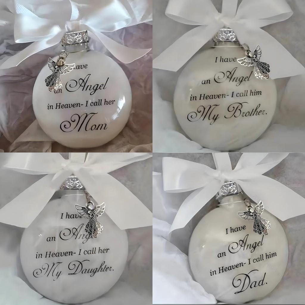 Ball Plastic Elegant Decorative Pendant For Christmas Celebrating Family Memories And Love