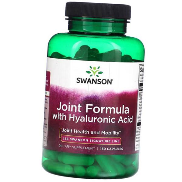 

Формула для суставов с гиалуроновой кислотой, Joint Formula With Hyaluronic Acid, Swanson 150капс (03280026) 150caps