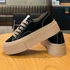 Niche design year new spring and summer heightening platform casual board shoes ins