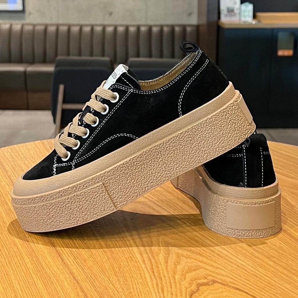 Niche design year new spring and summer heightening platform casual board shoes ins