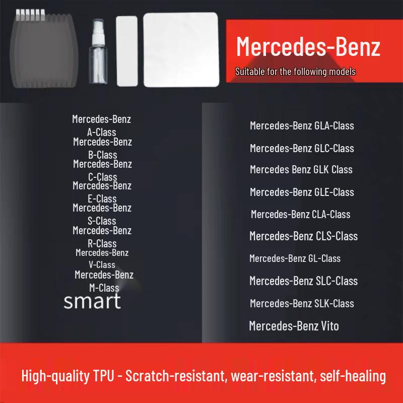 Car Door Handle Anti-Scratch Protection Film - TPU Wrist Sticker