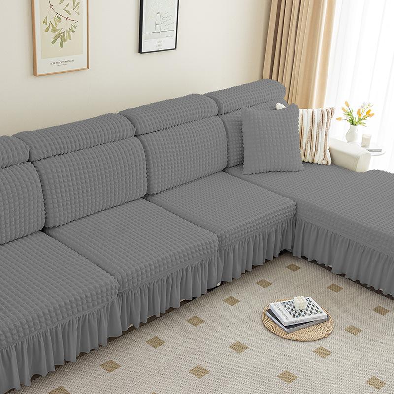 

Чехол для дивана из пряжи, эластичный чехол для дивана Four Seasons, чехол для дивана «все включено», кремовый цвет, чехол для сиденья дивана, защита от кошек 50-70cm*50-70cm*5-20cm