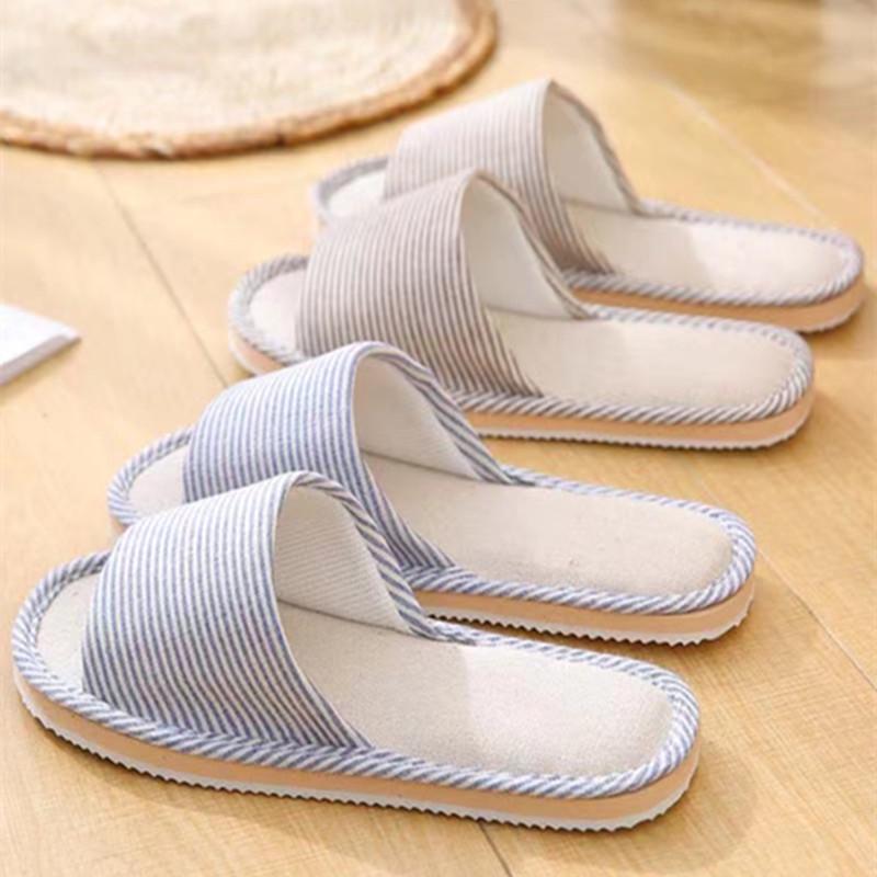 Cixi Younuo 2023 Pinstripe Foam Sole House and Guest Slippers