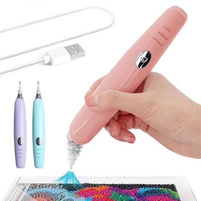 Electric Diamond Art Pen Wireless Wax-free Diamond Art Pen Adjustable