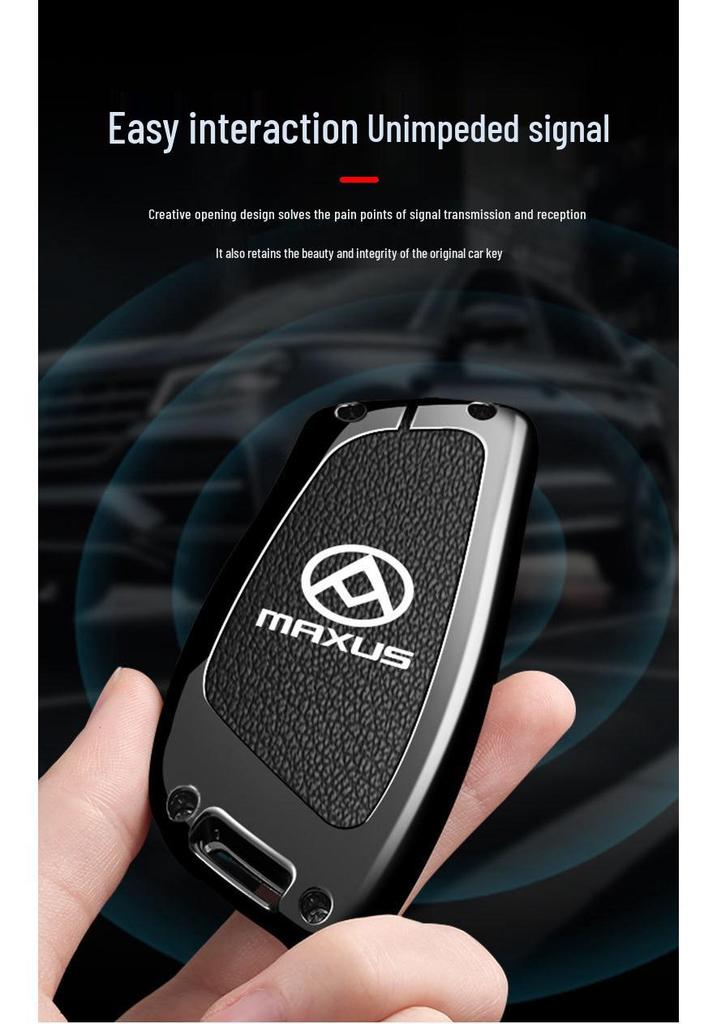 Maxus Dajun 9 New Tu V90i Metal Key Case with Niumowang Buckle - High-grade Protection.
