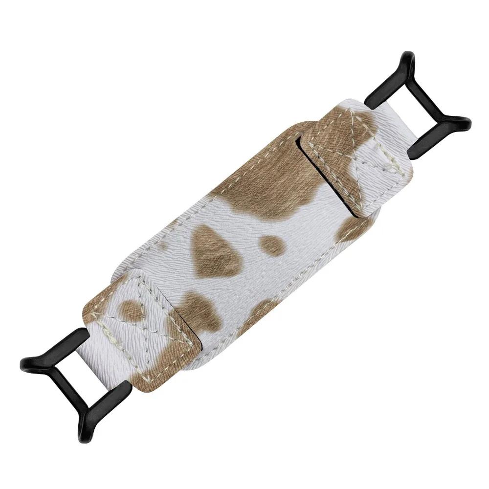 

Leopard Print Tablet Hand Strap PU Leather Elastic Finger Grip Holder for Kindle/Kobo/Voyaga/Lenovo/Sony 6-8 E-Book Tablet