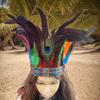 Natives American Costume Hairband for Carnivals Party Festival Props Feathered Hairband Indian Hairhoop Cosplay Headwear