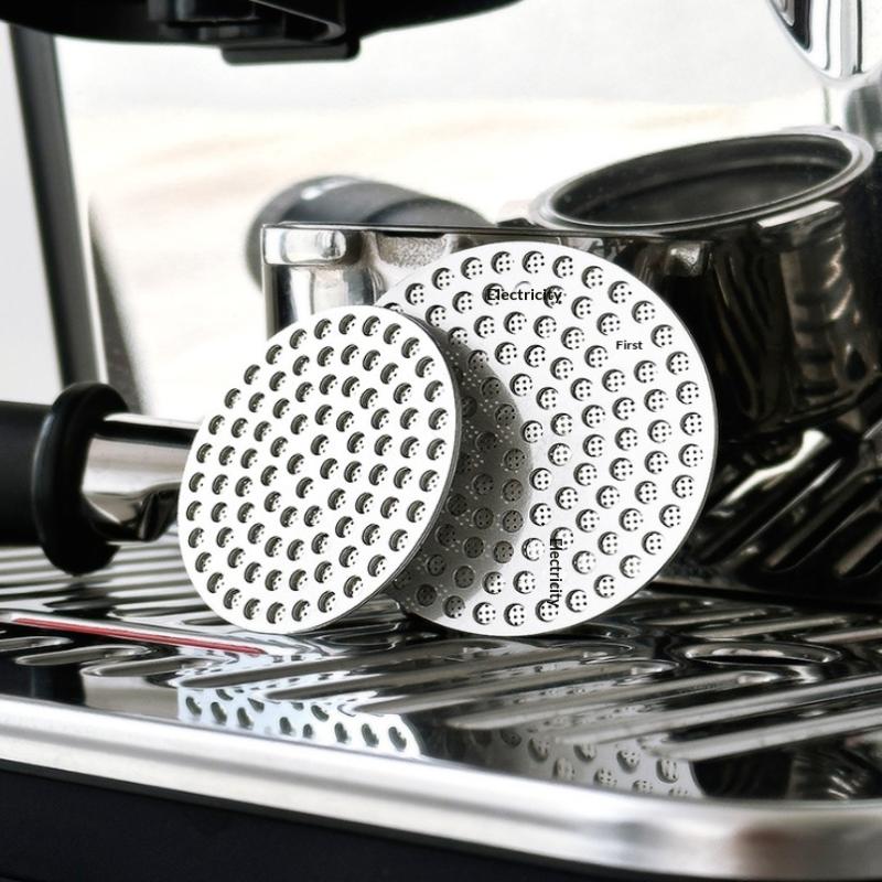 51/53/58Mm Reusable Coffee Puck Screen 316 Stainless Steel Double Layer Coffee Filter Fine Mesh Professional Espresso Accessory