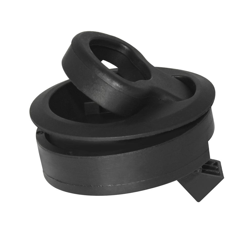 2" Round Locking Flush Pull Replacement Plastic Marine Deck Hatch Door Replacement For RV Boat Accessories 1 Piece
