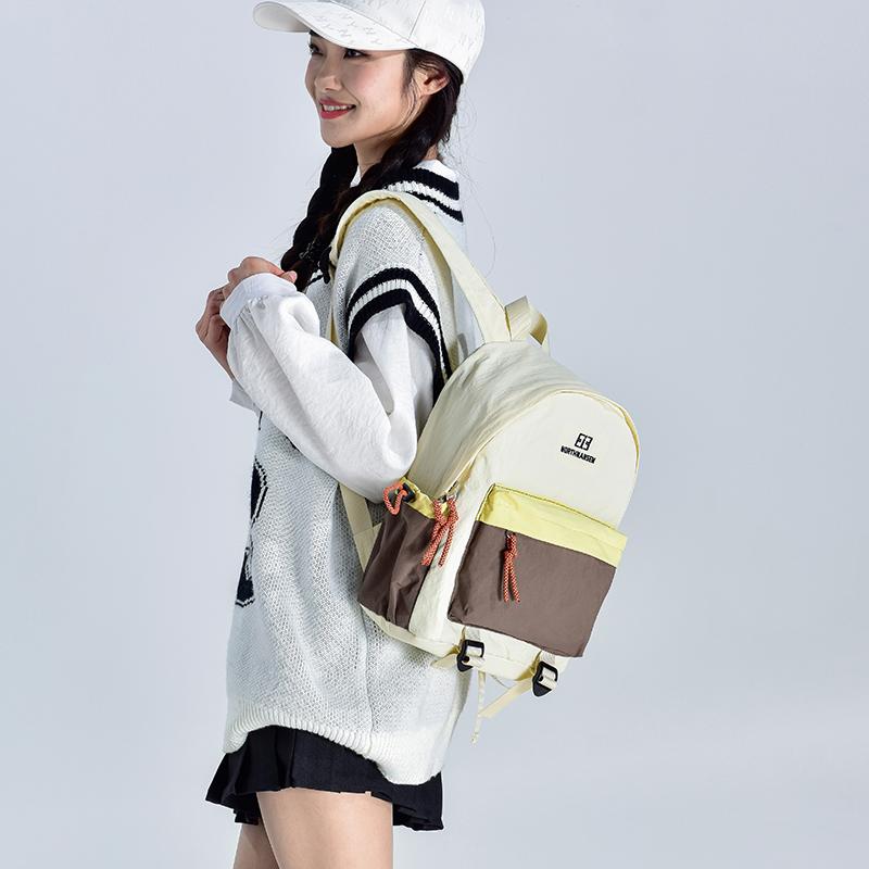 Kontrast Leichter Rucksack Damen Reise Rucksack Schüler Schultasche