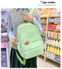 Schoolbag1011 New Mini Backpack Versatile College Student Small School Bag Women's Commuter Mommy Bag Women's Travel Backpack